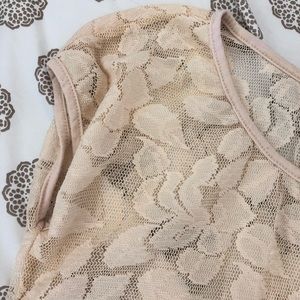 See-through beach top